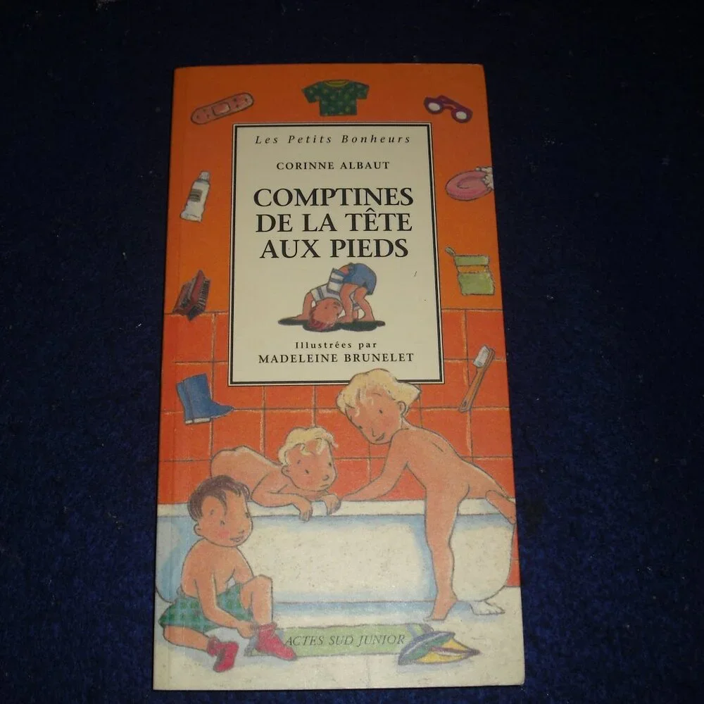 Les Petits Bonheurs Comptines tete pieds, Chocolat,Vent Mer, Compter by Albaut